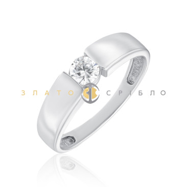 Серебряное кольцо «Карат» с фианитом