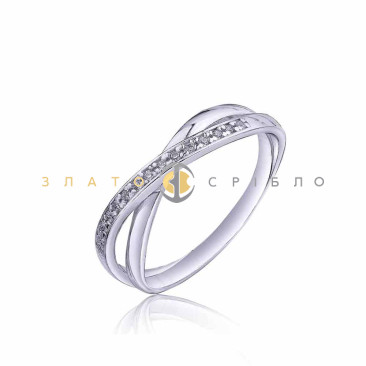 Серебряное кольцо «Ингрид»