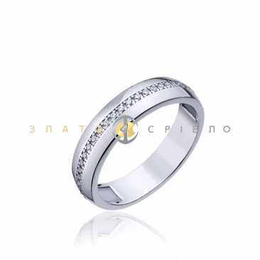 Серебряное кольцо «Moment»