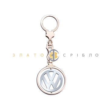 Золотий брелок «Volkswagen»