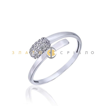 Серебряное кольцо «Спичка» 