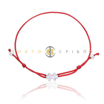 Серебряный браслет «Пазлы»